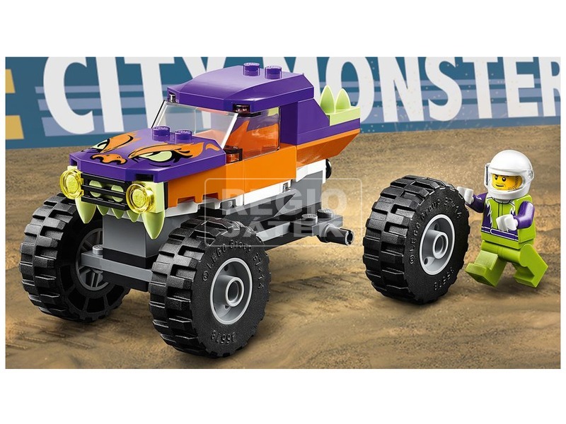 Конструктор lego city great vehicles монстр трак 60251 сколько деталей