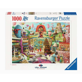 Puzzle 1000 db - Tündéri utcák