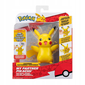 Pokémon Deluxe 11 cm-es Pikachu interaktív figura