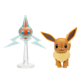 Pokémon Mini figura csomag - Eevee & Rotom