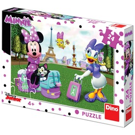 Dino Minnie egér Párizsban 24 darabos puzzle