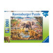 03769 - Ravensburger Puzzle 100 db - Afrikai szavanna