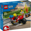 08060 - LEGO City Fire 60410 Tűzoltó motorkerékpár