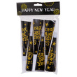 08367 - Trombita 20 cm Happy New Year 6 db