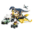 LEGO Jurrasic World 76966 Dinóküldetések: allosaurust szállító kamion kép nagyítása