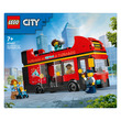 LEGO City 60407 Piros emeletes turistabusz kép nagyítása