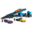 LEGO City 60408 Autószállító kamion sportautókkal kép nagyítása