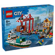 10962 - LEGO City 60422 Tengerparti kikötő teherszállító hajóval