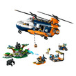 LEGO City 60437 Dzsungelkutató helikopter a bázison kép nagyítása