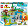 LEGO DUPLO Town 10446 3 az 1-ben állatcsaládok a vadvilágban kép nagyítása