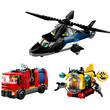 LEGO City Great Vehicles 60462 Helikopter, tűzoltóautó és tengeralattjáró egy csomagban kép nagyítása