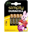 38518 - Duracell AAA mikro elem 4 darabos készlet