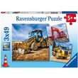 40949 - Ravensburger: Puzzle 3x49 db - Óriás munkagépek