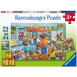 40976 - Ravensburger Puzzle 2x12 db - A boltban