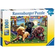 41000 - Ravensburger Puzzle 100 db - Kutyus piknik