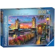 41280 - Ravensburger: Puzzle 1 000 db - Tower Bridge naplementében