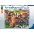 41294 - Ravensburger: Puzzle 500 db - Kutyusok a kertben
