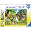 53221 - Ravensburger: Állati buli 100 darabos XXL puzzle