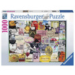 53870 - Ravensburger: Puzzle 1000 db - Borcímkék