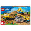 55276 - LEGO City 60391 Építőipari teherautók és bontógolyós daru