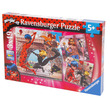 55817 - Ravensburger Puzzle 3x49 - Hős katicabogár