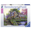 59466 - Ravensburger: Puzzle 1000 db - Romantikus kis ház