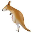 83644 - Fólia lufi 87, 7x62, 5 cm - sétáló kenguru